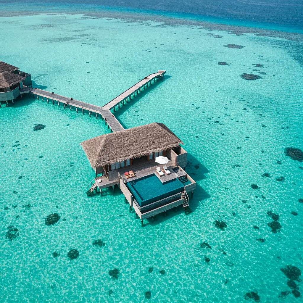 Pool Vila,Maldives It is as per blog